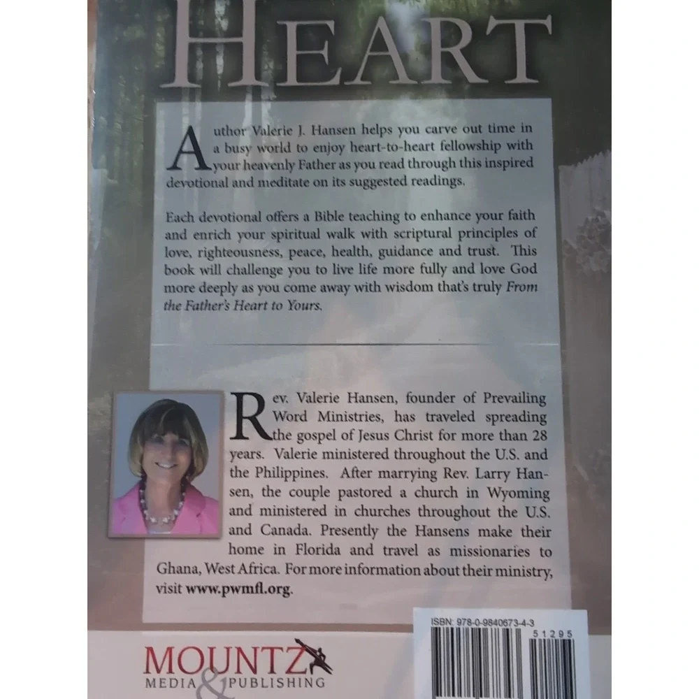 From‎ the Father's Heart to Yours by Valerie J. Hansen (2010, Trade Paperback)